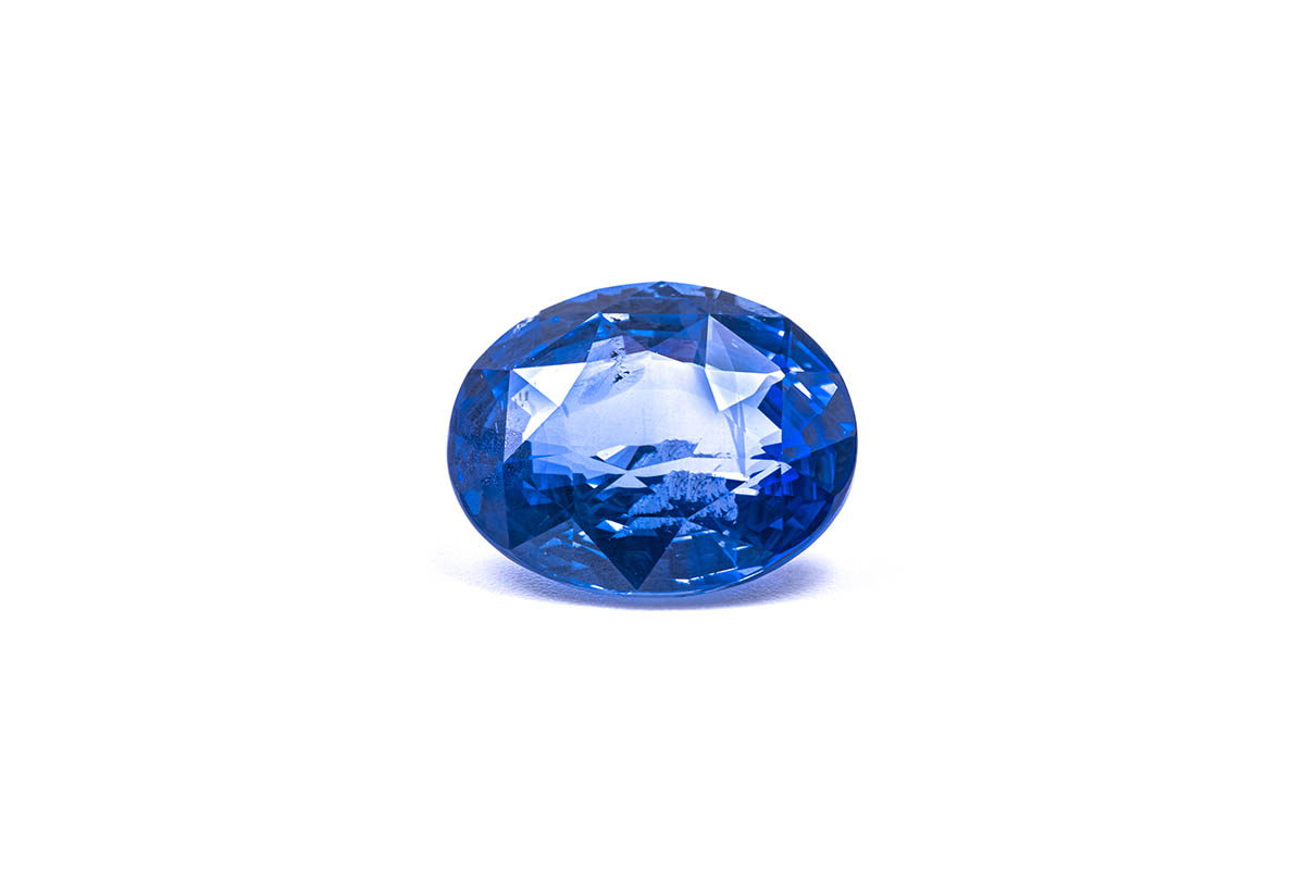 16.607 Carat Blue Sapphire